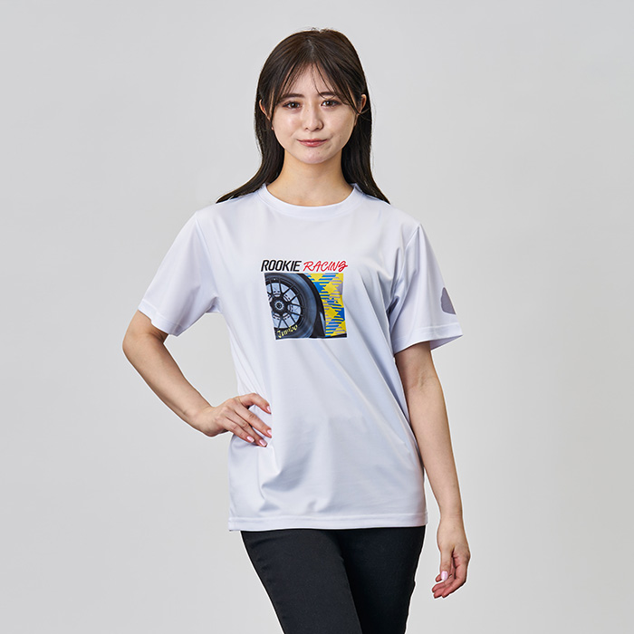 ＲＯＯＫＩＥ Ｒａｃｉｎｇ オリジナル Ｔシャツ 白 サイズＬ｜カタログギフトのリンベル[公式]