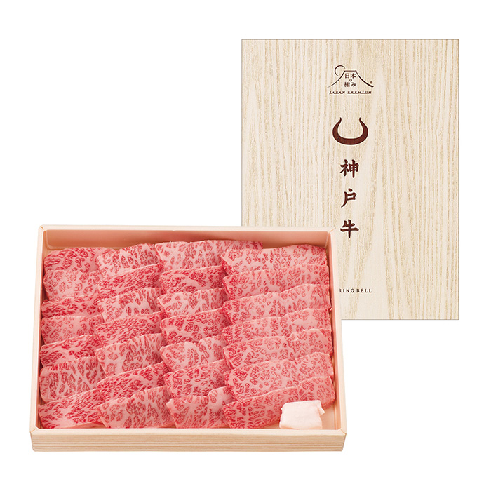 日本の極み兵庫県　神戸牛　焼肉用　肉質等級：４等級（Ｂ．Ｍ．Ｓ．Ｎｏ．６）以上　６００ｇ