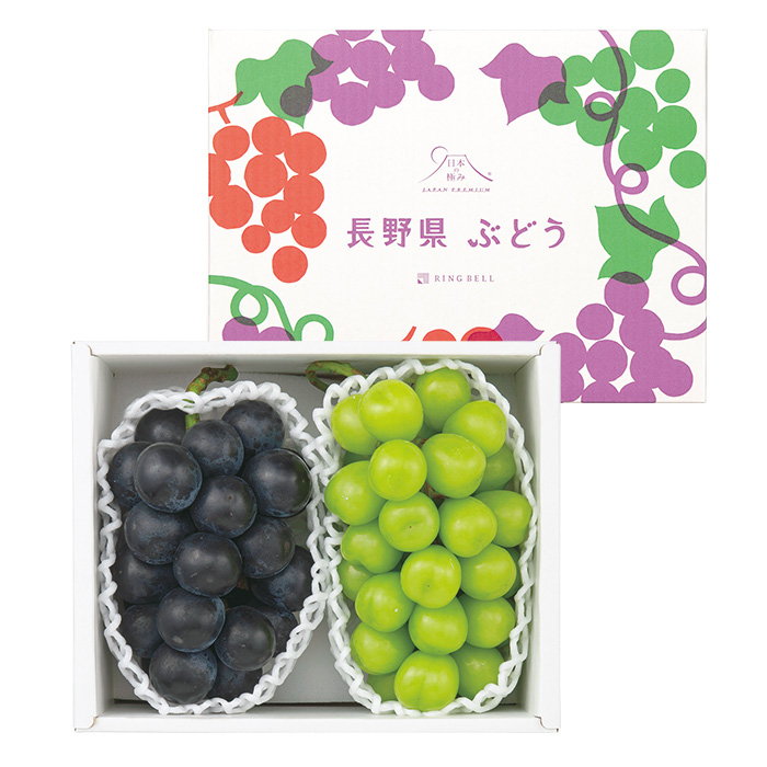 長野県須高地区産　ぶどう２種詰合せ（お届けは９月２０日～１０月５日）