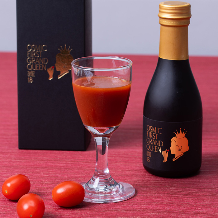 ＯＳＭＩＣ　ＦＩＲＳＴ　フルーツトマトジュース　ＧＲＡＮＤ　ＱＵＥＥＮ　１８０ｍｌ×３本