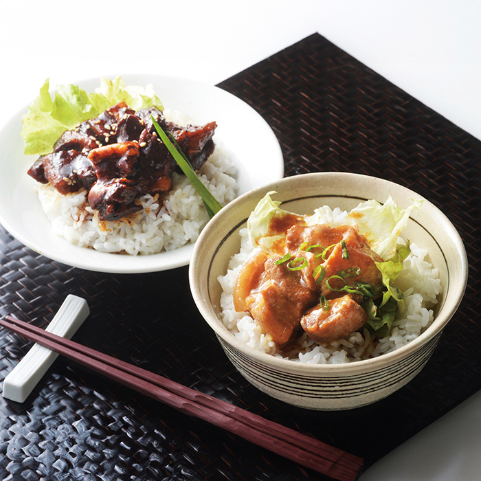 北海道産豚角煮味噌・醤油セット