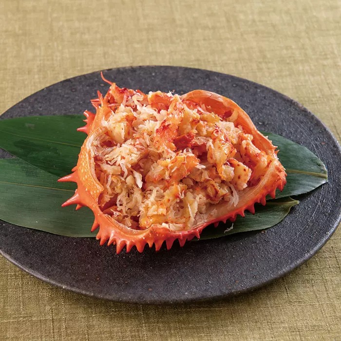 北海道根室産 花咲がにの甲羅盛り 80g×2