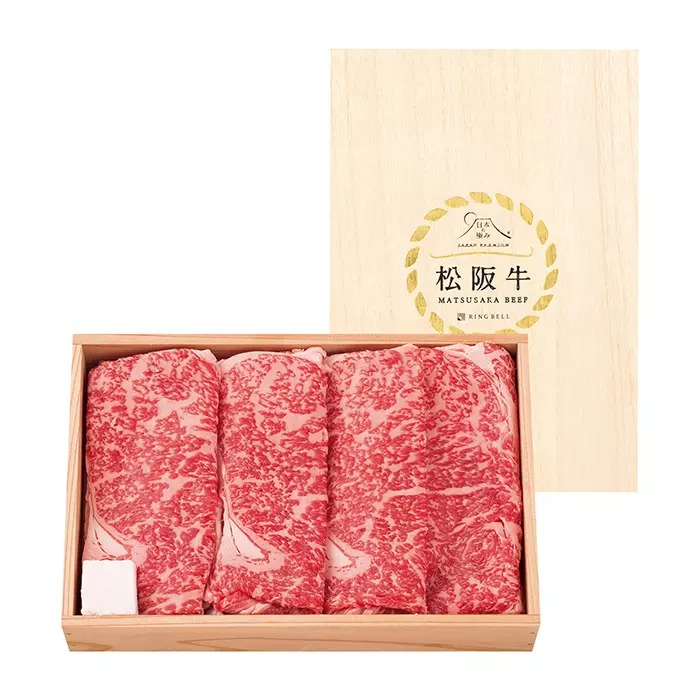 松阪牛　すき焼用　肉質等級：４等級（Ｂ．Ｍ．Ｓ．Ｎｏ．５）以上　５００ｇ